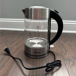 Micro Electric Glass Kettle - 1.7 liters